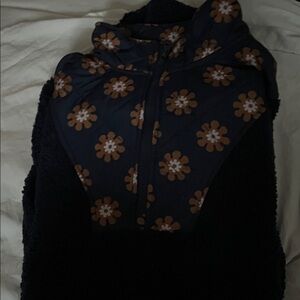 Vera Bradley Floral Hooded Vest